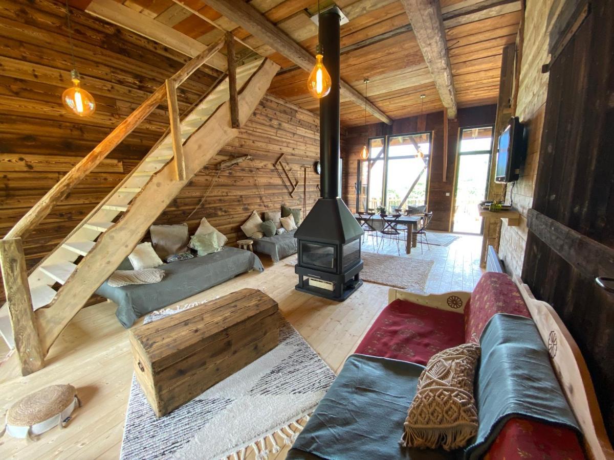 Authentique Grange Savoyarde Villa Albiez-Montrond Eksteriør billede